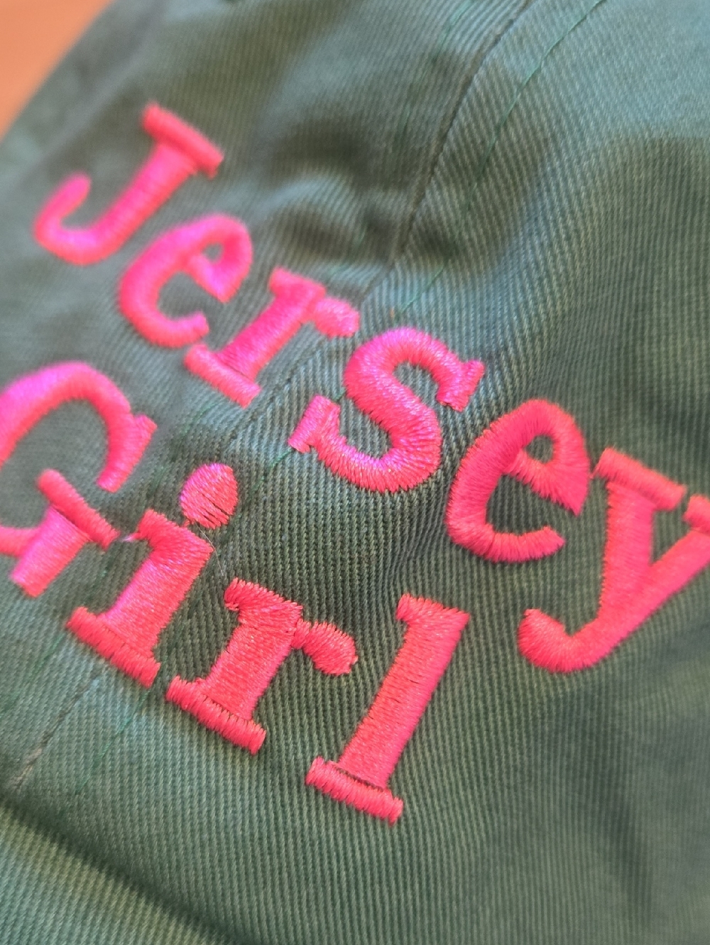 Champion Green "Jersey Girl" Embroidered Adjustable Hat - Picture 2 of 7